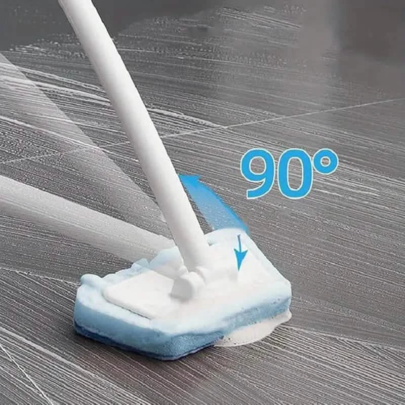 7-Piece Set: Detachable Cleaning Brush with 7 Sponges for Bathtub, Tile, Floor & Window