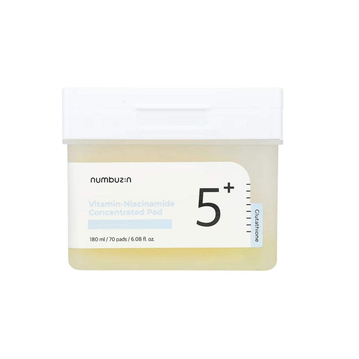 Numbuzin No.5 Vitamin-Niacinamide Concentrated Toner Pad 70pcs Jar