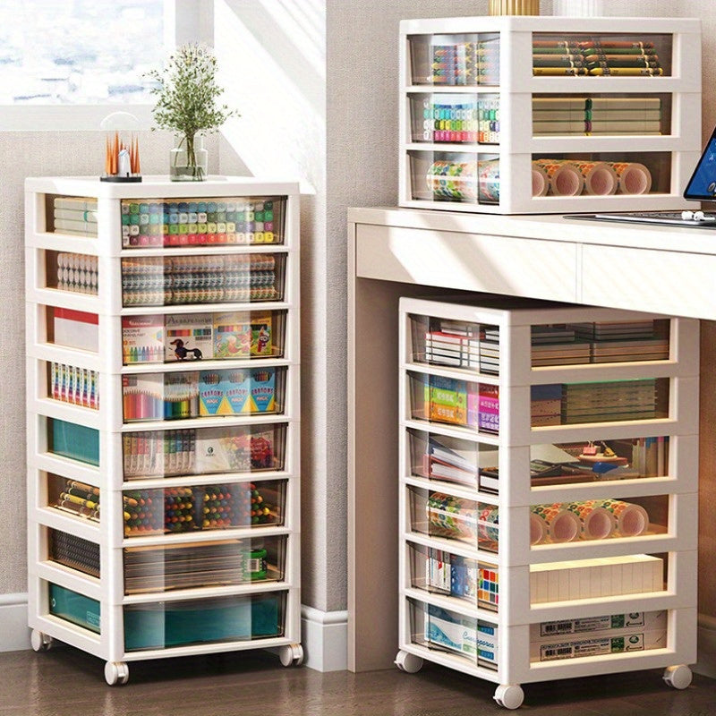 Waterproof Under-Desk Storage Cabinet – 5 Drawers