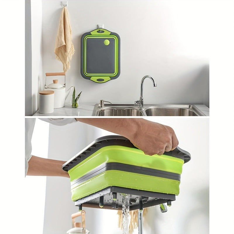 Silicone Cutting Board & Dish Tub