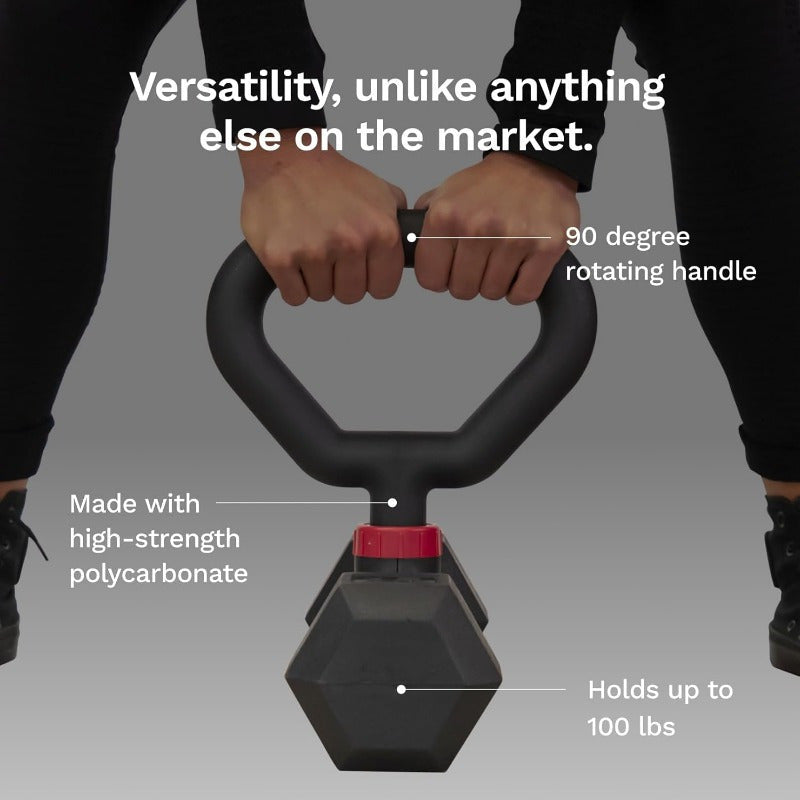 Dumbbell to Barbell & Kettlebell Converter