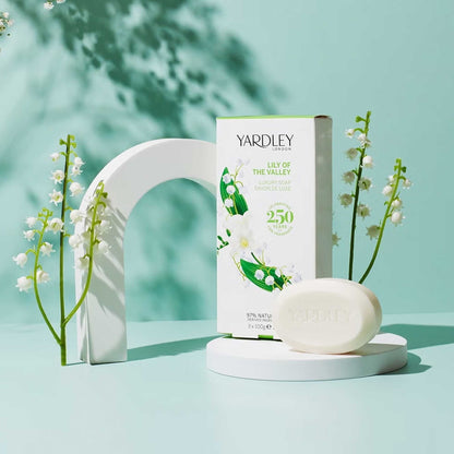 Yardley Lily Of The Valley Fragranced Soap 3X100G