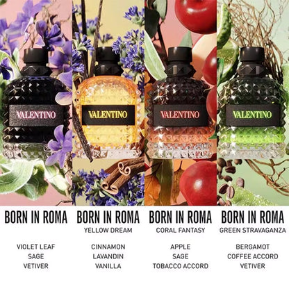 Valentino Uomo Born In Roma Green Stravaganza Eau De Toilette 50ml Spray