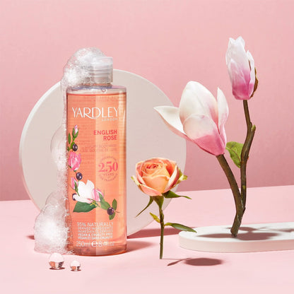 Yardley English Rose Body Wash 250ml Bottle