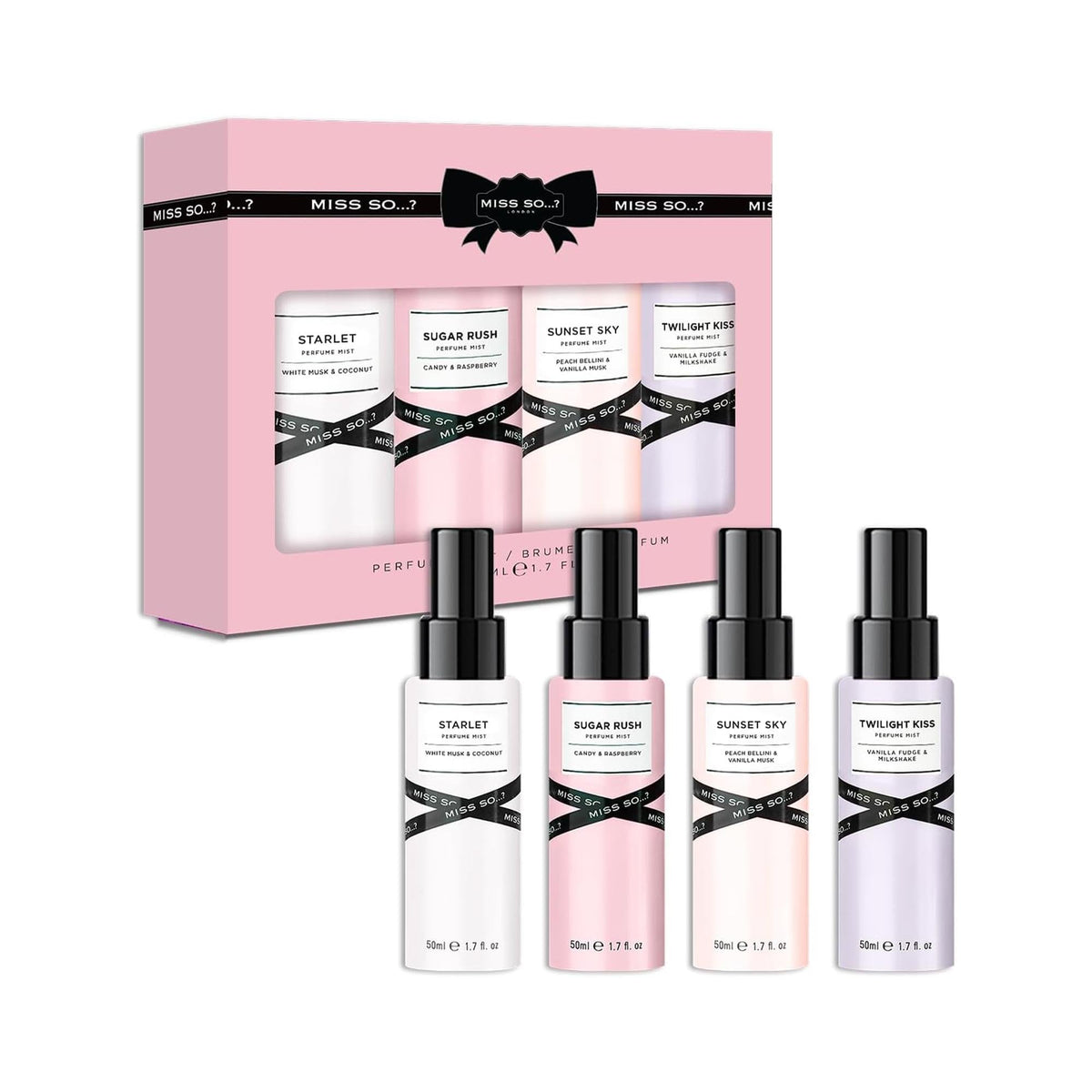 Miss So...? Body Mist 4 x 50ml Gift Set 2024