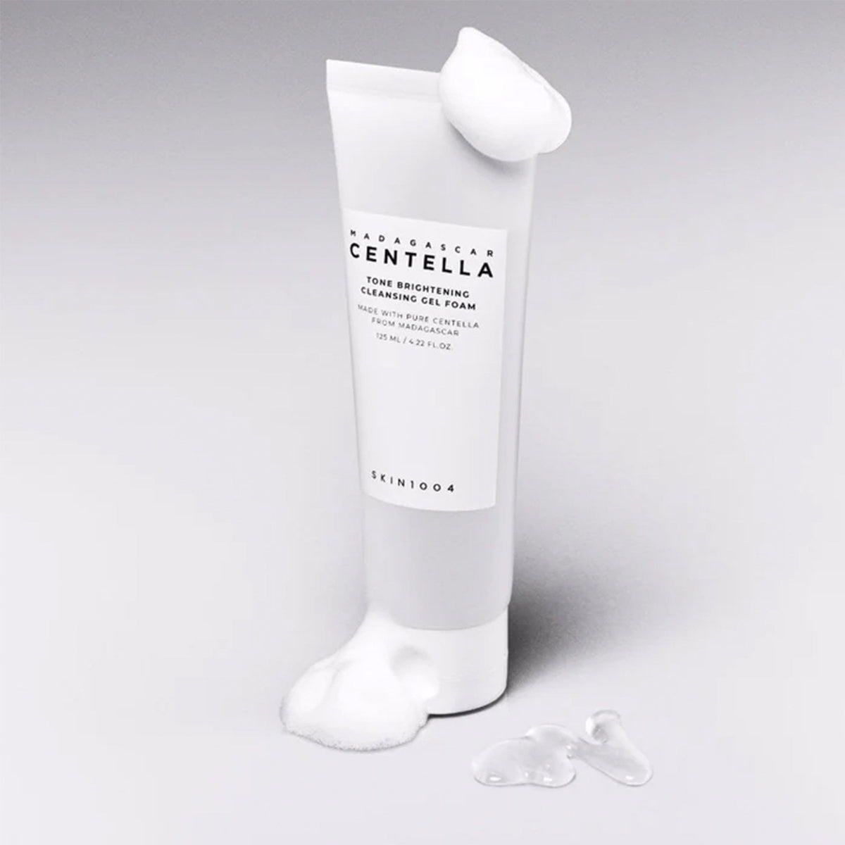 Skin1004 Madagascar Centella Tone Brightening Cleansing Gel Foam 125ml Tube