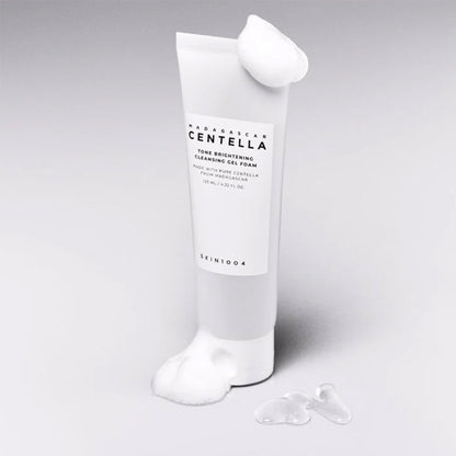 Skin1004 Madagascar Centella Tone Brightening Cleansing Gel Foam 125ml Tube
