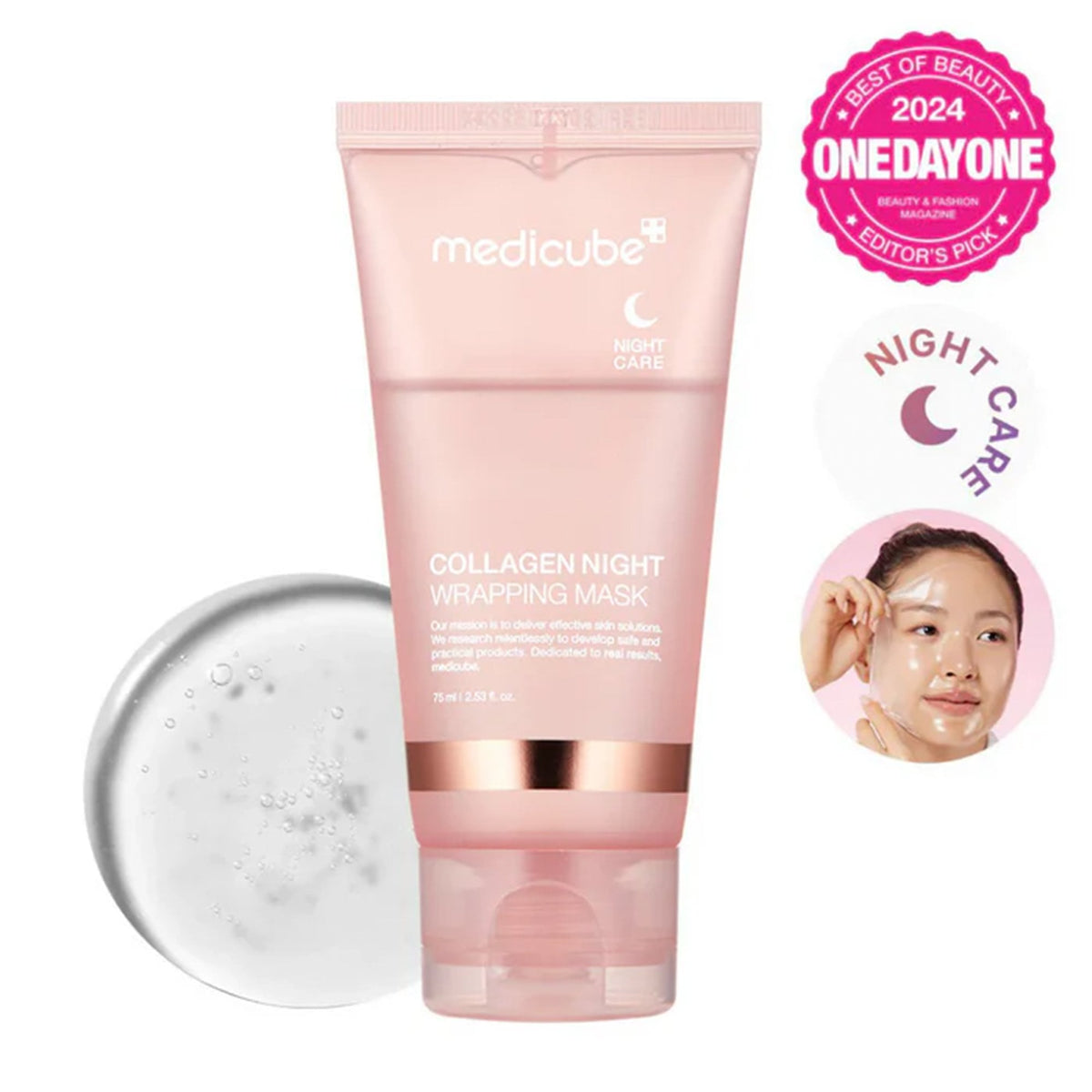 Medicube Collagen Night Wrapping Mask 75ml Tube