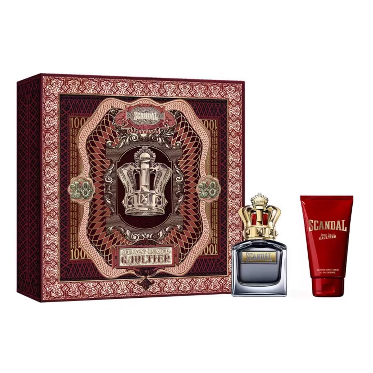 Jean Paul Gaultier Scandal Pour Homme Eau De Toilette 50ml & Shower Gel 75ml Gift Set