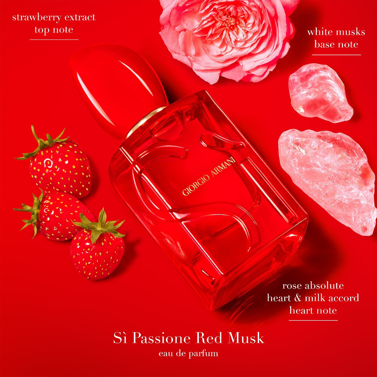 Giorgio Armani Si Passione Red Musk Eau De Parfum 50ml Spray