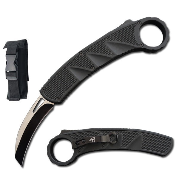 Raptor Claw Tactical Auto Karambit Dual Action OTF Knife - TOPHATTER'S ARMORY DEALS