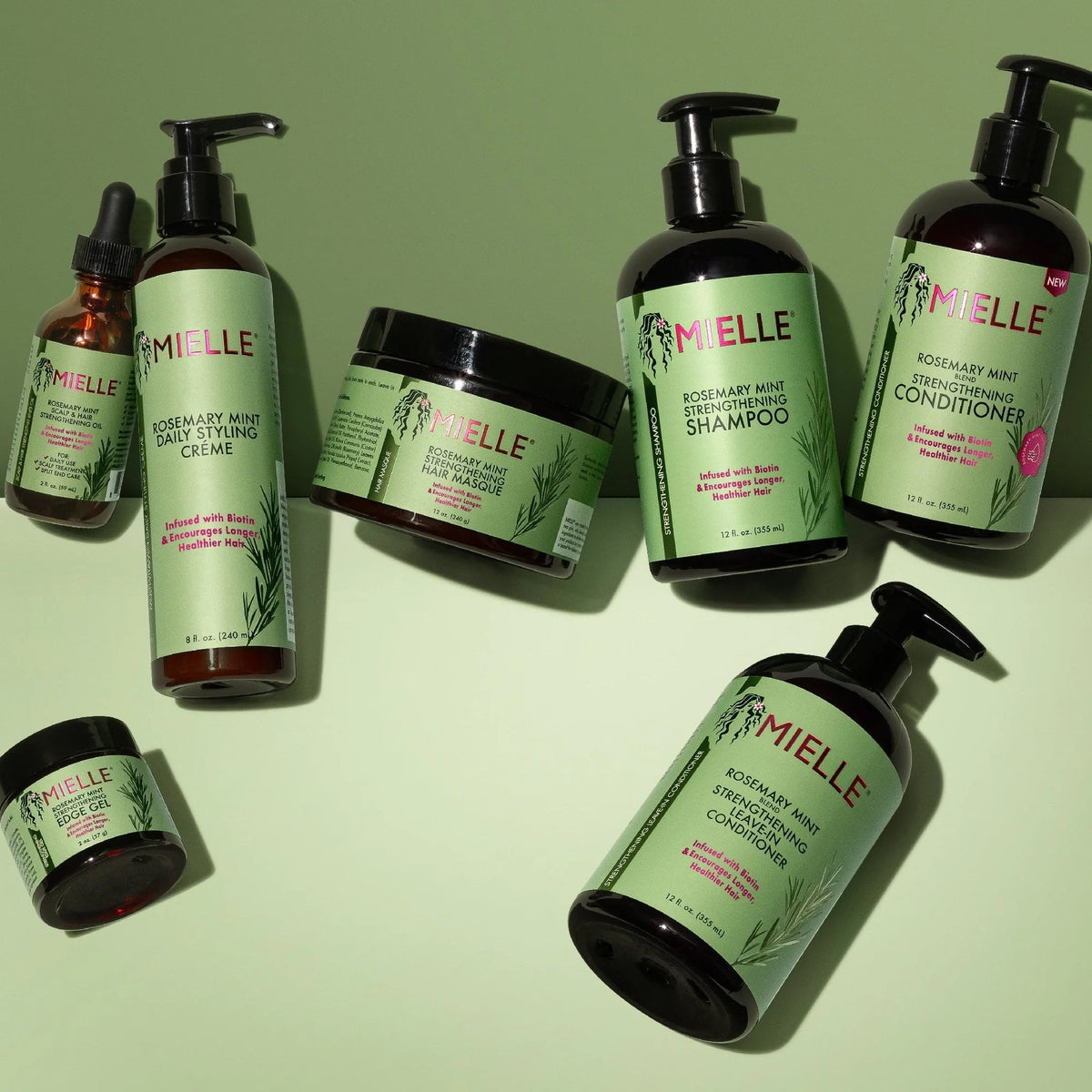 Mielle Rosemary Mint Strengthening Shampoo 355ml Bottle