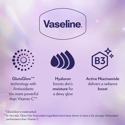 Vaseline Gluta-Hya Dewy Radiance Serum Burst Lotion 200ml Tube