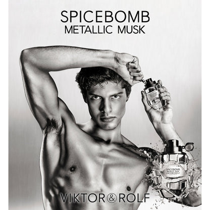 Viktor & Rolf Spicebomb Metallic Musk Eau De Parfum 50ml Spray