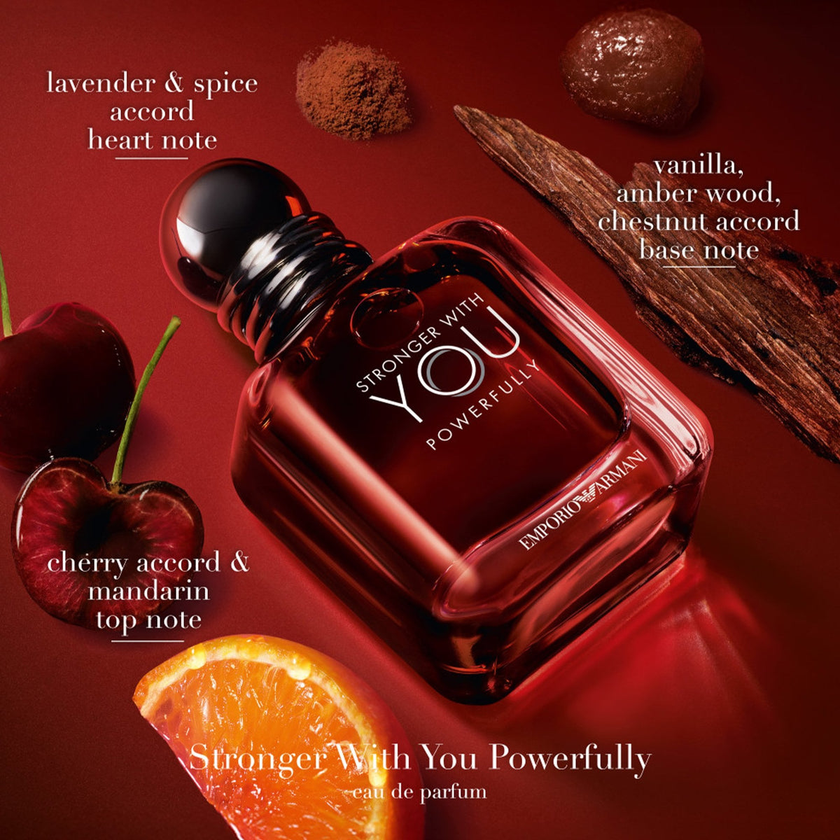 Giorgio Armani Stronger With You Powerfully Eau De Parfum 50ml Spray