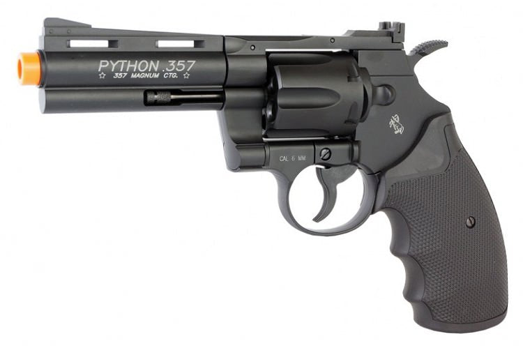 KWC Colt Python .357 Magnum Metal Airsoft CO2 Revolver - 6" Barrel 447 FPS