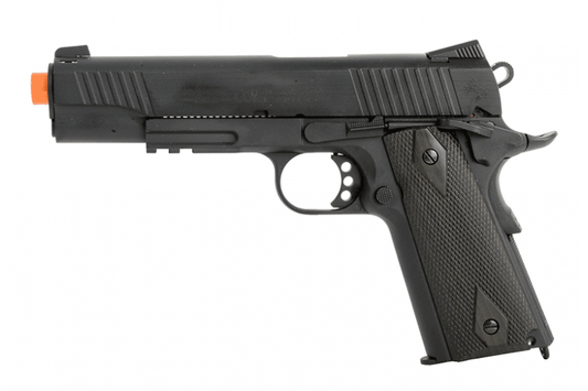 Colt Full Metal 1911 .45 ACP CO2 Rail Gun Blowback Airsoft Pistol Black