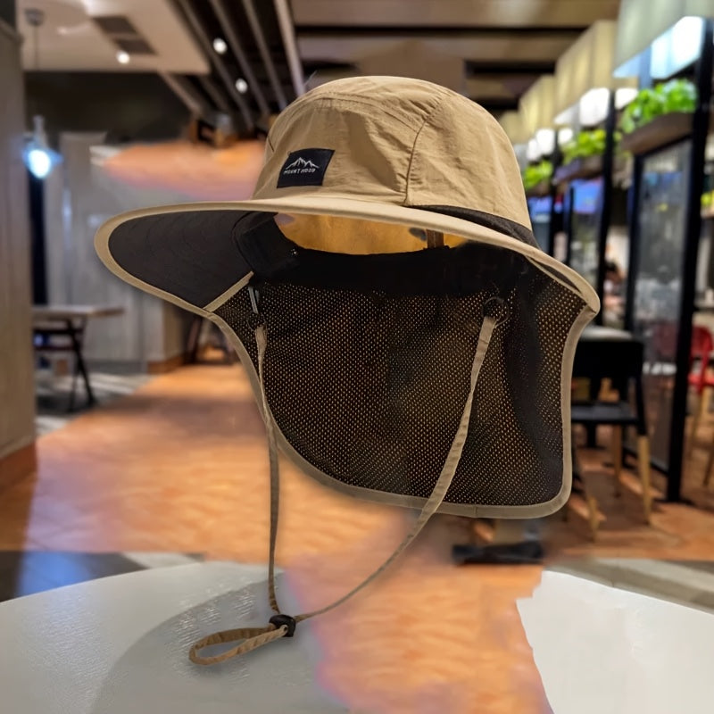 UV-Protective Sun Visor Hat for Men