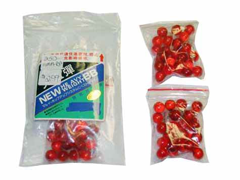 Red Sling Shot Ammo Paintballs 11mm Awesome Addition To SlingShots