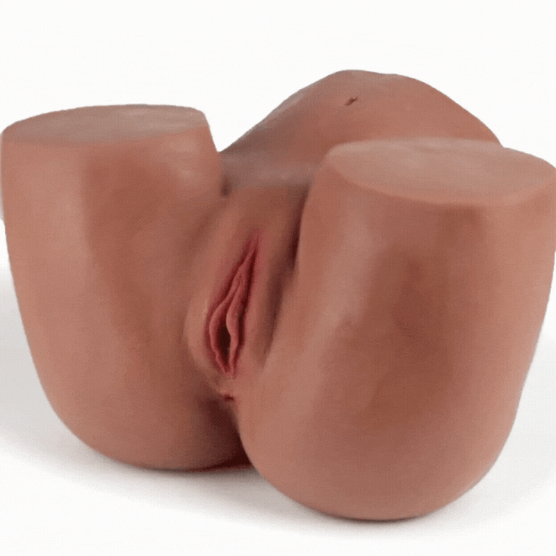 Kalista - Brown Sex Toys for Men Orgasm Life-Sized Pussy Ass Realistic Butt 19.51 Lbs