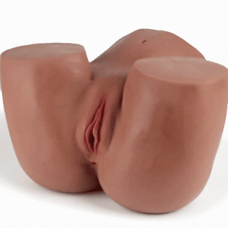 Kalista - Brown Sex Toys for Men Orgasm Life-Sized Pussy Ass Realistic Butt 19.51 Lbs