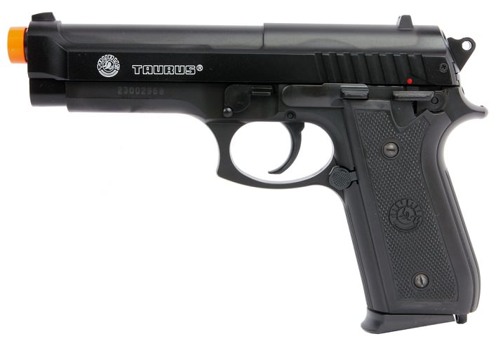 Black Airsoft Handgun Metal Barrel Slide Baxs System Gun 328FPS TAURUS PT92