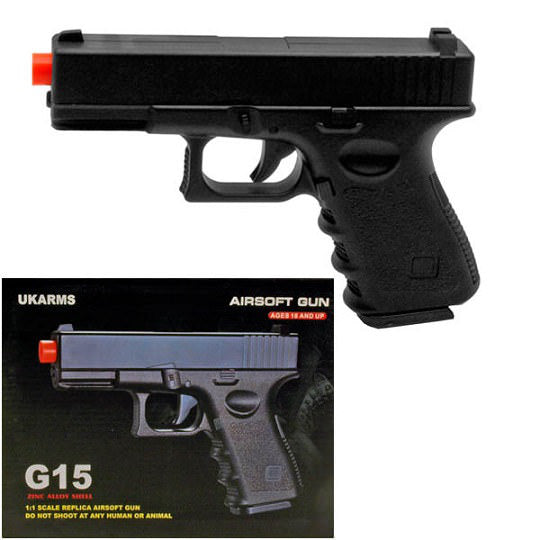 G15 Model Heavy Weight Metal Airsoft Spring Gun Pistol - TOPHATTER'S ARMORY DEALS