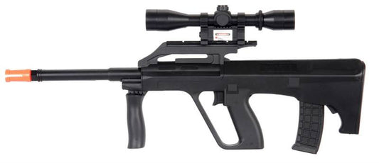 Spring Mini AUG M191 Rifle FPS-175 Airsoft Gun with Laser Sight