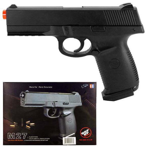 M27B Heavy Weight Spring Action Airsoft Handgun - TOPHATTER'S ARMORY DEALS
