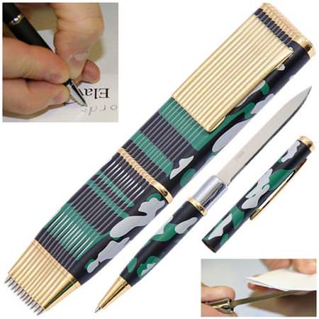Elegant Executive Dozen Letter Opener Knives Camo