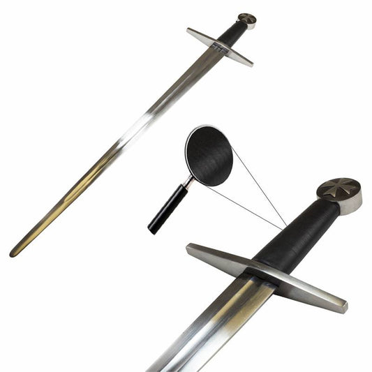 Crusader Sword Full Functional Battle Ready Tempered Steel