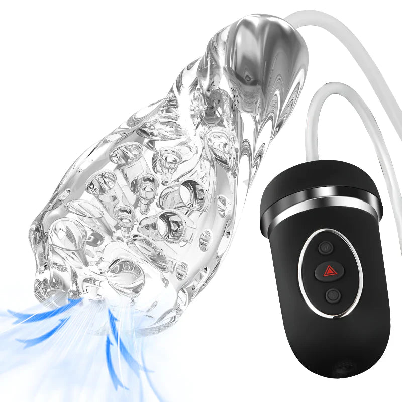 Trouble-Free 5 Suction 10Vibration Blowjob Masturbation Cup - Vibrator product image for intimate wellness and personal care