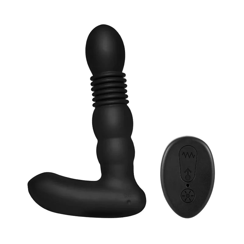 Prostate King 3 IN 1 6 Vibration 3 thrusting Heating Prostate Massage - Adult Wellness Product product image for intimate wel