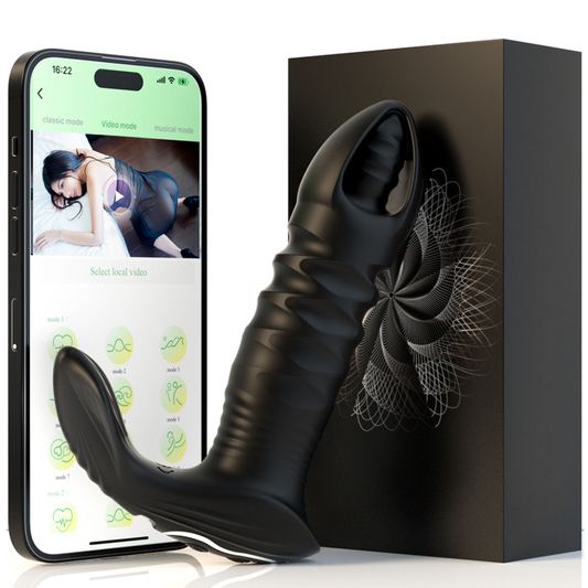 Jack - APP Control Thrusting Butt Plug Anal - Anal Toy product image for intimate wellness and personal care