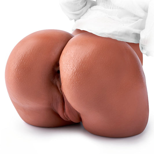 Maya - Latina Lifelike TPE Butt Doll 4.3 lbs Textured Pleasure Channels Waterproof Masturbator
