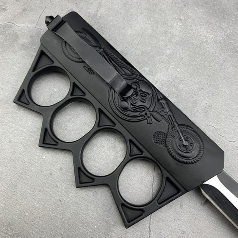 SKULL KNUCKLE AUTOMATIC KNIFE-BK10