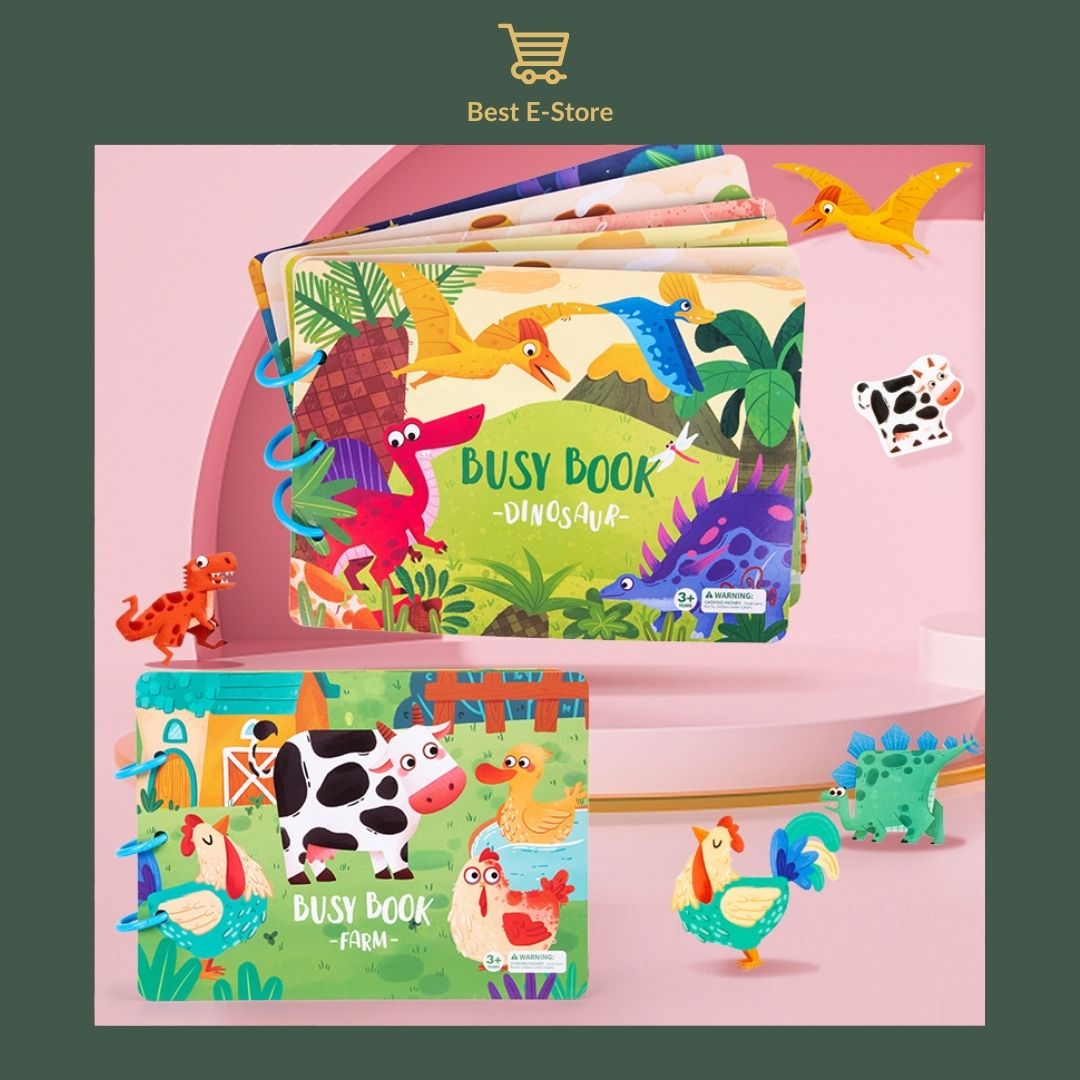 Discover Brilliance: Ignite Learning Adventures with Our Ultimate Busy Book Educational Toy