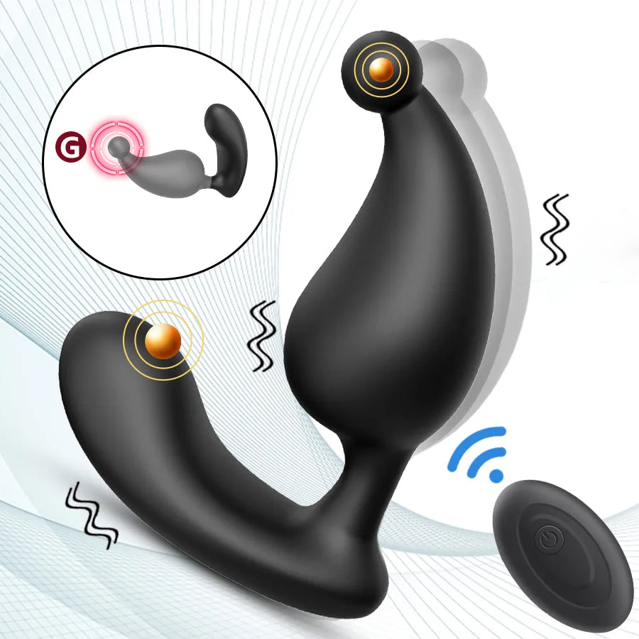 New Male Prostate Massage Wireless Control - Adult Wellness Product product image for intimate wellness and personal care