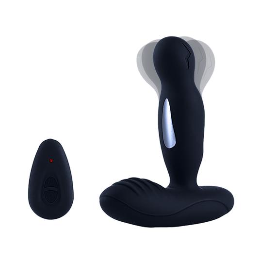 LEVETT E-Stim 360° Rotation Vibrating Prostate Anal Plug with Remote Control - Anal Toy product image for intimate wellness a