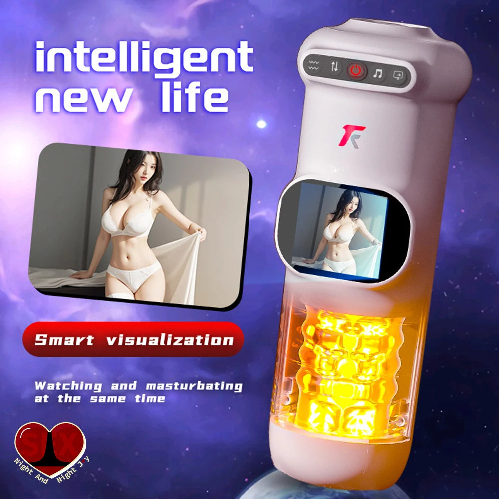 UFO Visual Screen Fully Automatic Airplane Cup - Adult Wellness Product product image for intimate wellness and personal care