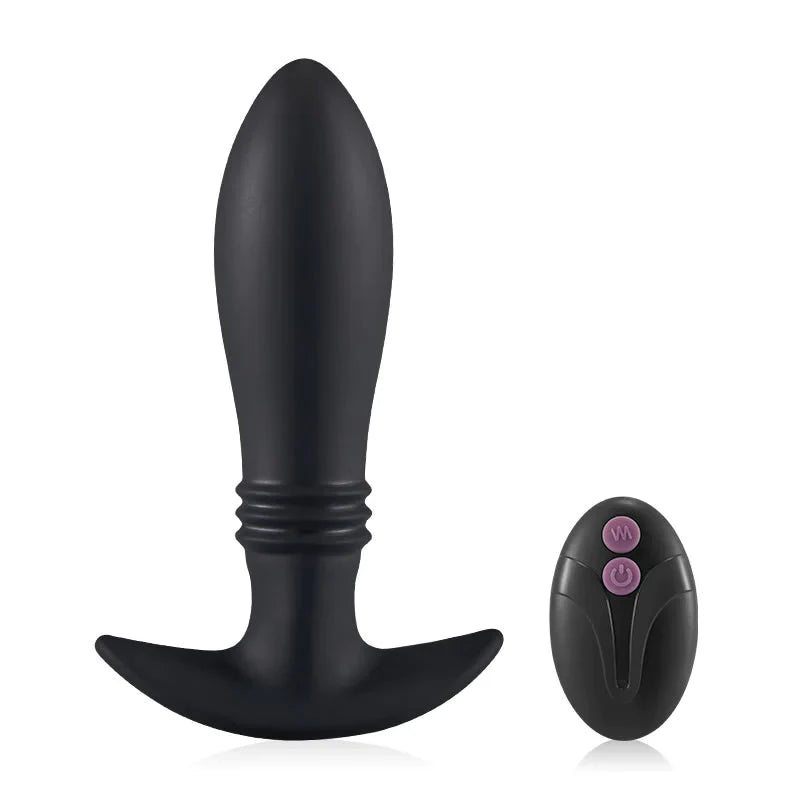 Colossus 10 Vibrating Thrusts Remote P-spot Anal Massager - Anal Toy product image for intimate wellness and personal care