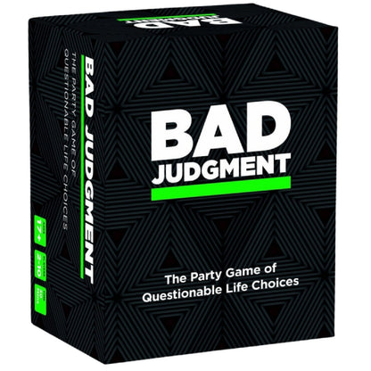 Bad Judgment – Party Game for 3+ Players Aged 17 and Up
