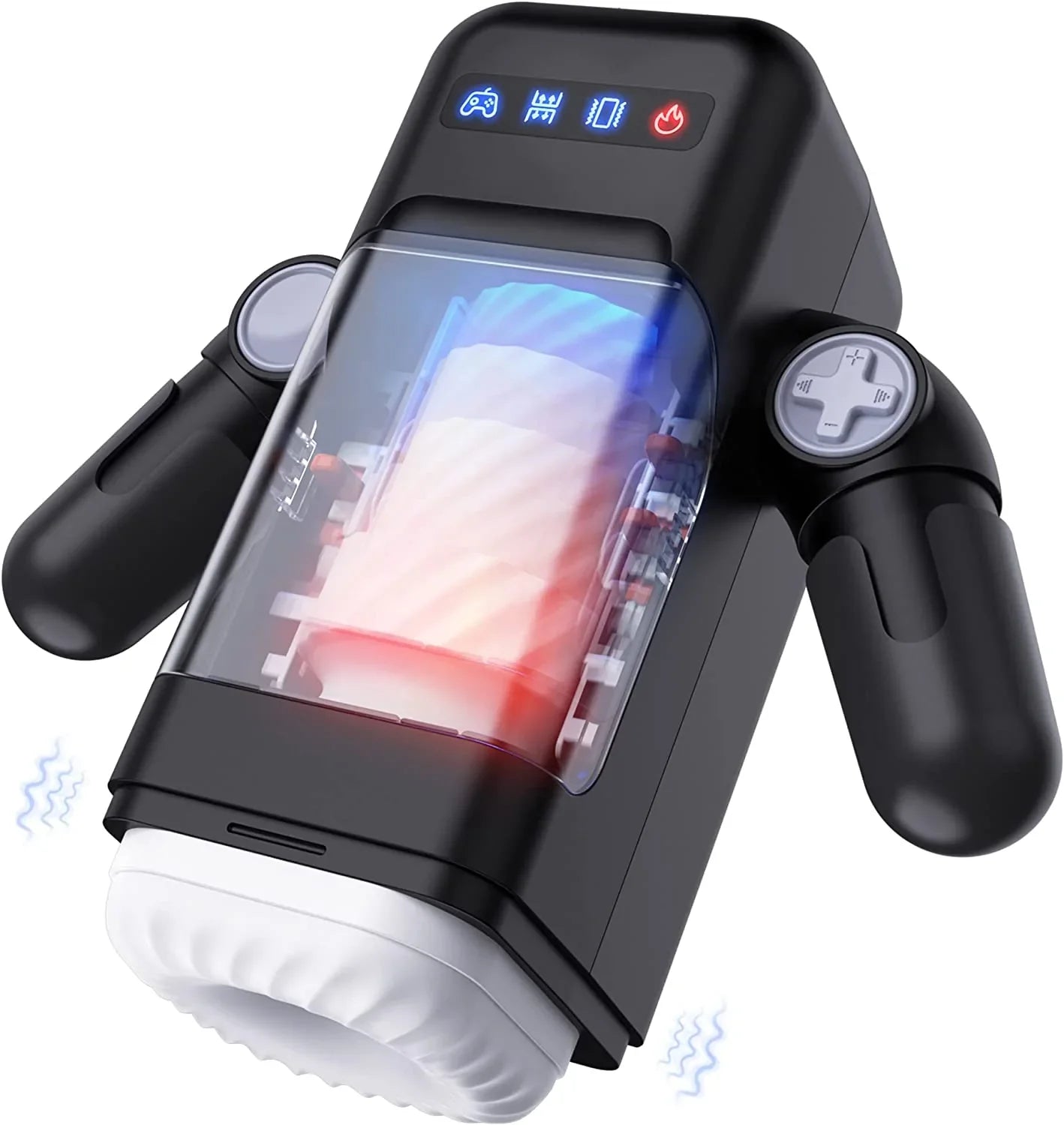 10 Thrusting & Vibration Modes Robot Male Masturbators Games Cup