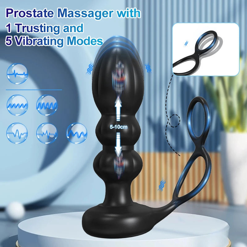 JACK Strong Vibrating Prostate Massager for Enhanced Pleasure - Adult Wellness Product product image for intimate wellness an