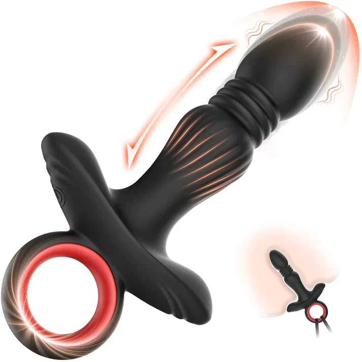 Adult Toys Vibrator for Men Vibrating Butt Plug with 7 Vibration Modes - Vibrator product image for intimate wellness and per