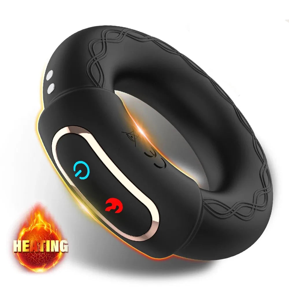 Heating Cock & 10 Vibration Modes & Delay Ejaculation - Adult Wellness Product product image for intimate wellness and person
