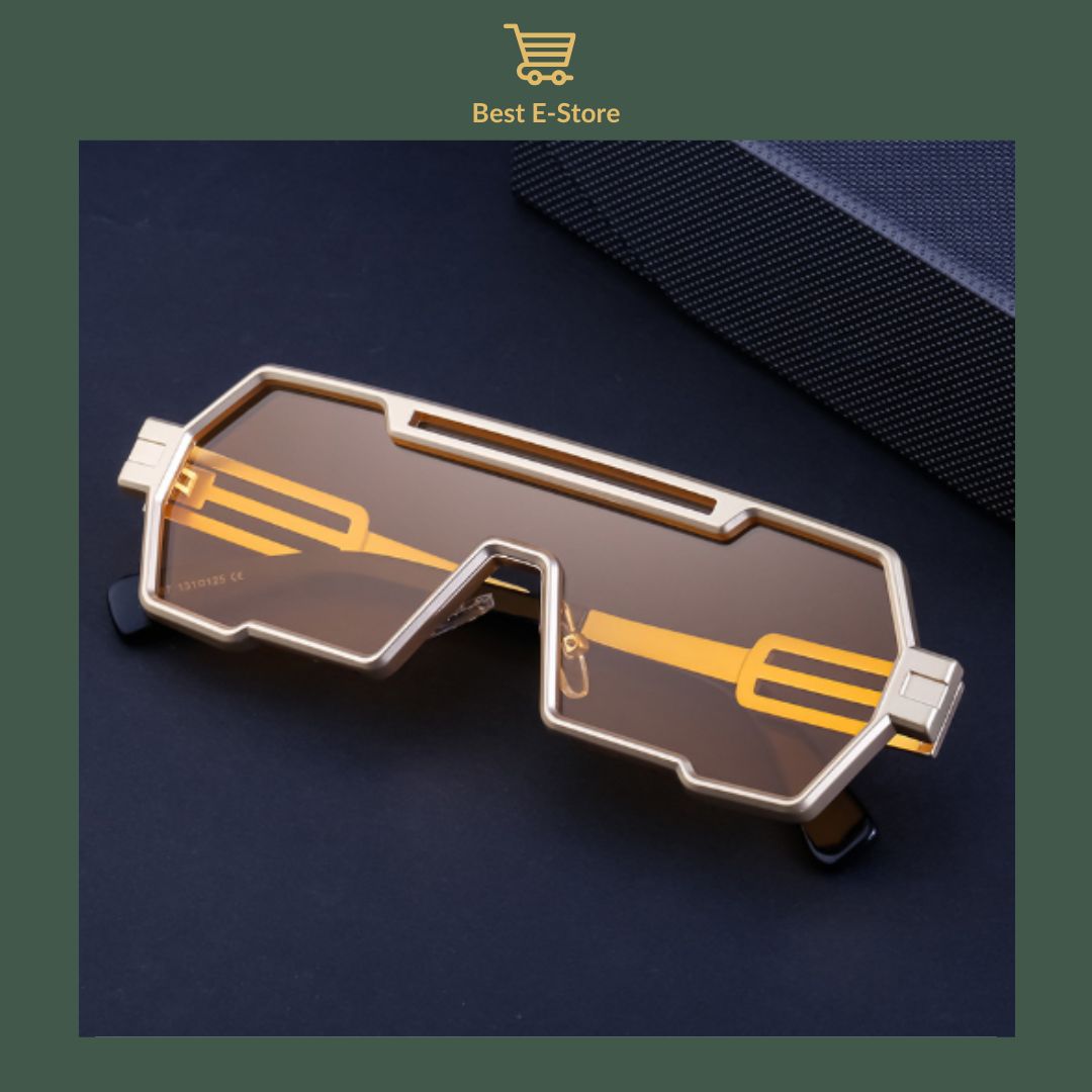 🕶️Retro Steampunk Sunglasses : Bold Style with HD UV400 Protection✨