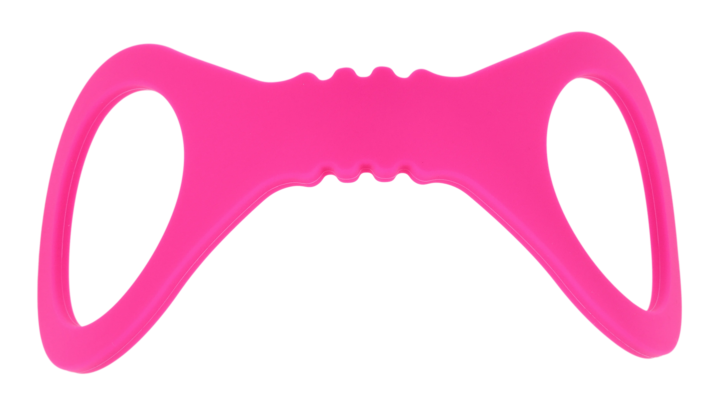 Hot Pink Small Silicone Cuffs