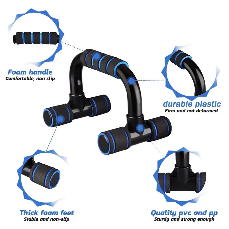 U-shaped Push-up Rack with Foam Grip