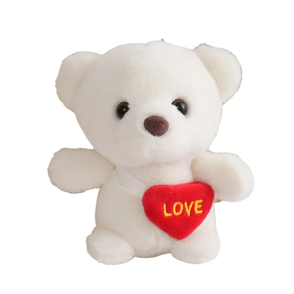 Cute Bear Plush Keychain Pendant Toy